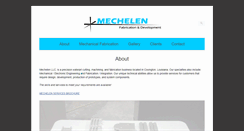 Desktop Screenshot of mechelenllc.com